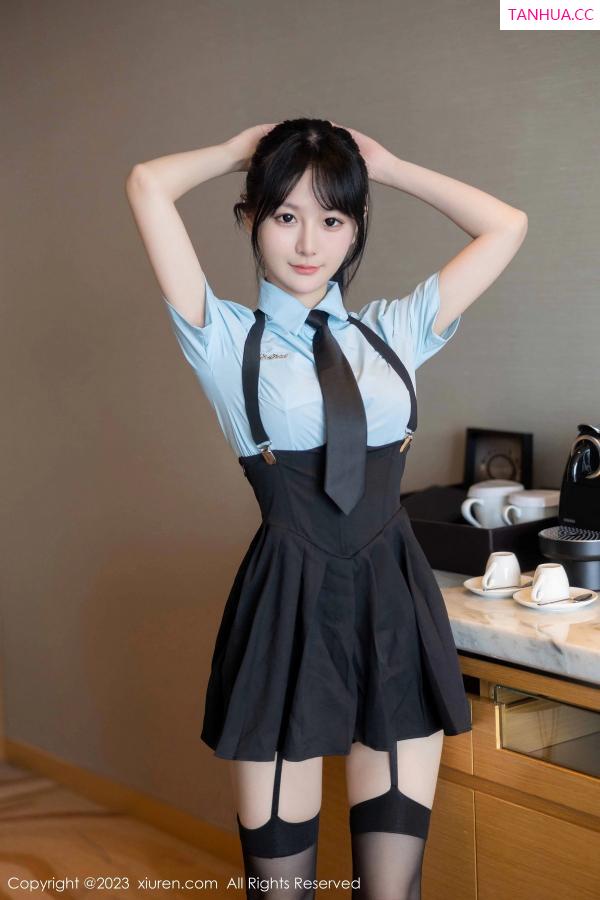   [XiuRen]高清写真图 2023.06.09 No.6892 幼幼 黑丝美腿第49张图片